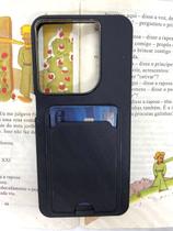 Capa de celular compatível com Moto G05 e E15 Porta Cartão Holdy
