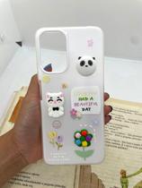 Capa de celular compatível com Moto G06 Yumi Cor:Branco