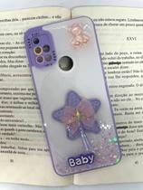 Capa de celular compatível com Moto G10, G20 e G30 Mon