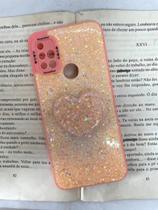 Capa de celular compatível com Moto G10, G20 e G30 Shine