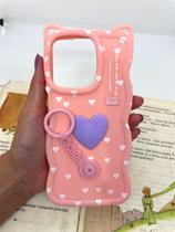 Capa de celular compatível com Moto G15 e G17 Cat Cor:Capa 02