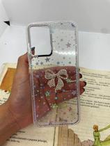 Capa de celular compatível com Moto G35 5G Cristal Cor:Capa 01