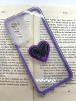 Capa de celular compatível com Moto G52 e G82 Darling Cor:Roxo