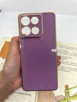 Capa de celular compatível com Moto G56 5G Nevoa Cor:Roxo
