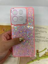 Capa de celular compatível com Moto G56 5G Shine Cor:Rosa Bebê