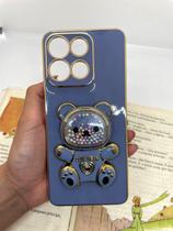 Capa de celular compatível com Moto G56 5G Ursinho Bear Cor:Azul