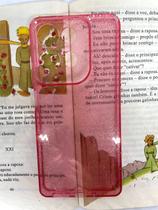 Capa de celular compatível com Moto G75 5G Translúcida