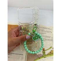 Capa de celular compatível com Moto G86 5G Glam Cor:Verde