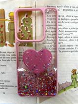 Capa de celular compatível com Moto G86 5G Luxo Cor:Rosa Bebê