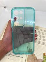 Capa de celular compatível com Realme C85 Space Dupla 2in1 Cor:Verde