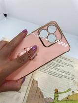 Capa de celular compatível com Realme Note 50, C51 e C53 com Anel Cor:Rosa Bebê Capa de celular compatível com Realme Note 50, C51 e C53 com Anel Cor:Rosa Bebê