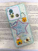 Capa de celular compatível com Redmi 12C e Poco C55 Elements