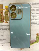 Capa de celular compatível com Redmi 13, 13x e Poco M6 4G Nevoa Cor:Verde Capa de celular compatível com Redmi 13, 13x e Poco M6 4G Nevoa Cor:Verde