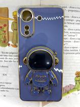 Capa de celular compatível com Redmi 13C e Poco C65 Astronauta