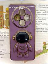 Capa de celular compatível com Redmi 14C e Poco C75 Astronauta