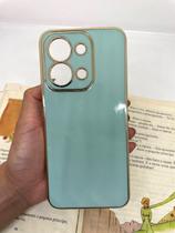 Capa de celular compatível com Redmi 15C 4G e Poco C85 Nevoa Cor:Verde