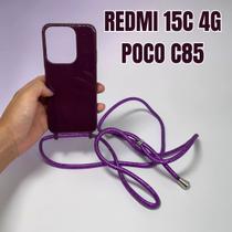 Capa de celular compatível com Redmi 15C 4G e Poco C85 Slender Capa de celular compatível com Redmi 15C 4G e Poco C85 Slender