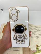 Capa de celular compatível com Redmi A5 e Poco C71 Astronauta Cor:Branco Capa de celular compatível com Redmi A5 e Poco C71 Astronauta Cor:Branco