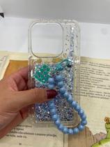 Capa de celular compatível com Redmi Note 14 4G Glam Cor:Azul