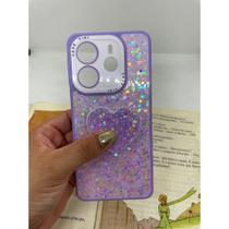 Capa de celular compatível com Redmi Note 14 4G Shine Cor:Violeta