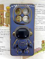 Capa de celular compatível com Redmi Note 14 Pro Plus 5G Astronauta Cor:Azul