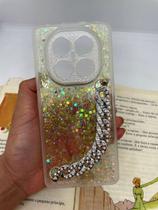 Capa de celular compatível com Redmi Note 14 Pro Plus 5G Diamond Cor:Amarelo Capa de celular compatível com Redmi Note 14 Pro Plus 5G Diamond Cor:Amarelo