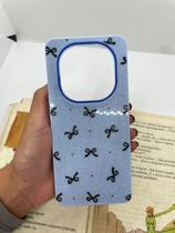 Capa de celular compatível com Redmi Note 15 Pro 4G Laço Cor:Azul Capa de celular compatível com Redmi Note 15 Pro 4G Laço Cor:Azul