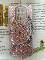 Capa de celular compatível com Redmi Note 9S e Note 9 Pro Diamond Cor:Rosa Bebê