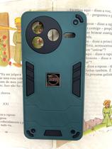 Capa de celular compatível com Xiaomi Poco F7 Pro Protection Cor:Verde Escuro Capa de celular compatível com Xiaomi Poco F7 Pro Protection Cor:Verde Escuro