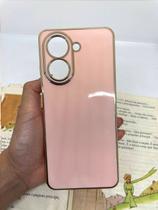 Capa de celular compatível com Xiaomi Poco X7 Pro 5G Nevoa Cor:Rosa Bebê