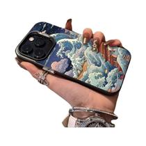 Capa De Celular Criativa Ocean Waves Ukiyo-e Para Xiaomi POCO X7 X6 X5 X3 NFC F7 F6 F5 pro F4 F3 GT