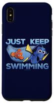 Capa de celular Disney Pixar Finding Dory Nemo e Dory iPhone XS Max