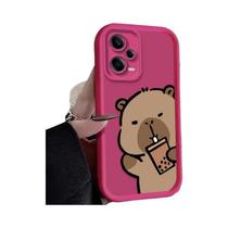 Capa De Celular Fosca Capybara Para Xiaomi Redmi Note 14 13 12 11 pro plus 5G 12S 11S 10S 10 9 14C