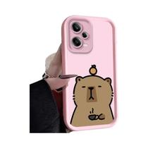 Capa De Celular Fosca Capybara Para Xiaomi Redmi Note 14 13 12 11 pro plus 5G 12S 11S 10S 10 9 14C
