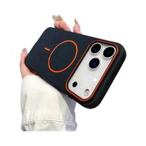 Capa De Celular Fosca De TPU Com Bumper Para iPhone 17 pro Max 17 17 pro Air, Luxuosa, Cor Sólida,