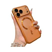 Capa De Celular Fosca Transparente Com Revestimento Para iPhone 17 Air 16 15 17 pro Max, Compatível