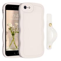 Capa de celular GUAGUA iPhone SE 2022/2020 4,7" Curly Wave