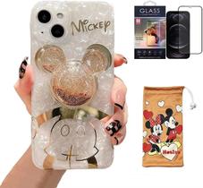 Capa de celular Hosiss Cartoon Mickey Mouse iPhone 15 6.1"