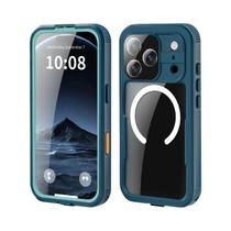 Capa De Celular Impermeável IP68 Para iPhone 17 pro Max Air 17 Com Carregamento Sem Fio Magsafe E Capa De Celular Impermeável IP68 Para iPhone 17 pro Max Air 17 Com Carregamento Sem Fio Magsafe E