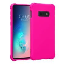 Capa de celular KIOMY para Samsung Galaxy S10E rosa à prova de choque Capa de celular KIOMY para Samsung Galaxy S10E rosa à prova de choque