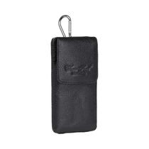 Capa De Celular Masculina Em Couro Genuíno, Bolsa De Cintura Em Couro De Vaca Real Com Presilha Para