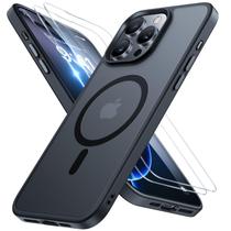 Capa de celular Miracase Magnetic para iPhone 16 Pro Max 6,9" preta Capa de celular Miracase Magnetic para iPhone 16 Pro Max 6,9" preta