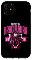 Capa de Celular Monster High Draculaura Collegiate para iPhone 11