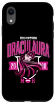 Capa de Celular Monster High Draculaura Collegiate para iPhone XR