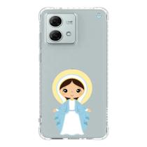 Capa de Celular Motorola Nossa Senhora das Graças - Estilo e Fé para seu Celular