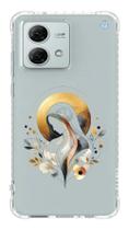 Capa de Celular Motorola Nossa Senhora Moderna Design Artístico com Fé, Amor e Proteção