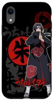 Capa de celular Naruto Shippuden Itachi e ícones para iPhone XR Capa de celular Naruto Shippuden Itachi e ícones para iPhone XR