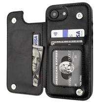 Capa de celular OT ONETOP iPhone 16e Wallet PU de couro de 6,1 polegadas