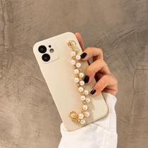 Capa de celular Roemary Luxury Pearl Wrist para iPhone Air 6,5" Capa de celular Roemary Luxury Pearl Wrist para iPhone Air 6,5"