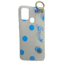 Capa de celular Samsung Galaxy M31 bolinha azul